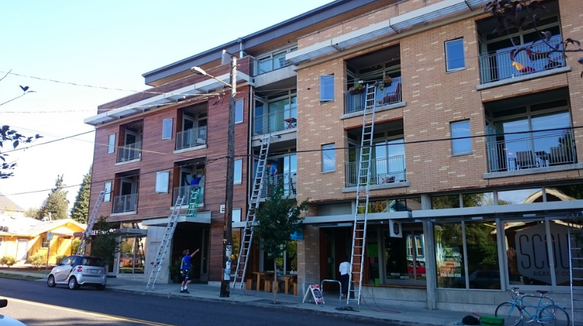 Portland apartments — a routine commercial route.